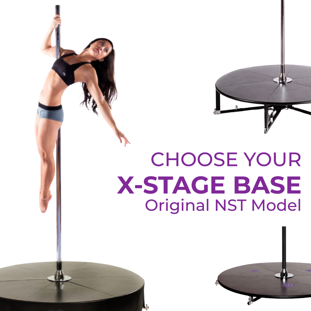 自宅でポールダンスができる！　X-POLE ステージポール　ステンレス　45mm 自宅でポールダンスができる！ X-POLE ステージポール ステンレス 45mm