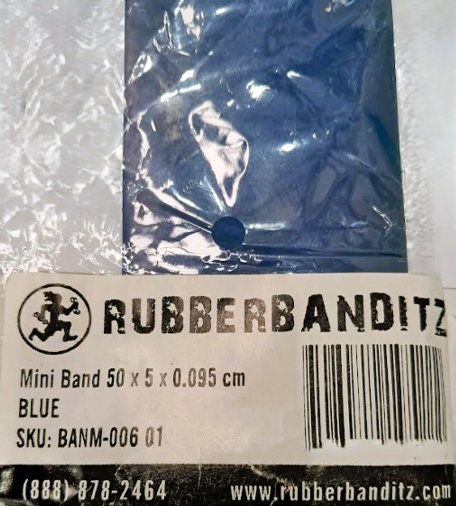 Mini LVL 6 Strong Booty Band (Blue)