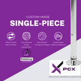 X-POLE Custom-Made: Single-Piece X-LOCK Poles - Studios & Home (PCX)