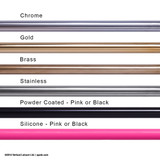 Silicone poles vs chrome poles! Silicone poles are not always better f