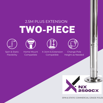 NX Event Pole 2.5m (CX): Commercial Grade