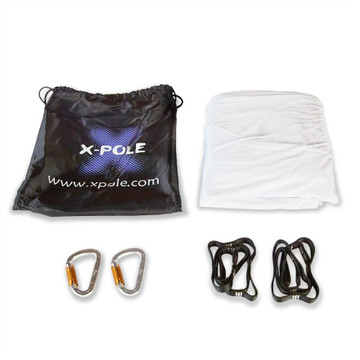 A-Frame with Fresh White Yoga Hammock Bundle