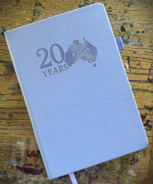 X-Pole Australia 20 Years! Notebook Lined A5 - LIMITED EDITION