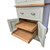 Solid wood sliding pull out shelf trays available as an added extra option