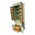 The Hampton kitchen larders come with spice racks and sliding pull out shelf trays as standard