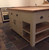 Kitchen Island with waxed reclaimed top