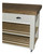 Kitchen island - reclaimed wood -colour white tie