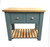 Solid oak top with solid oak slats