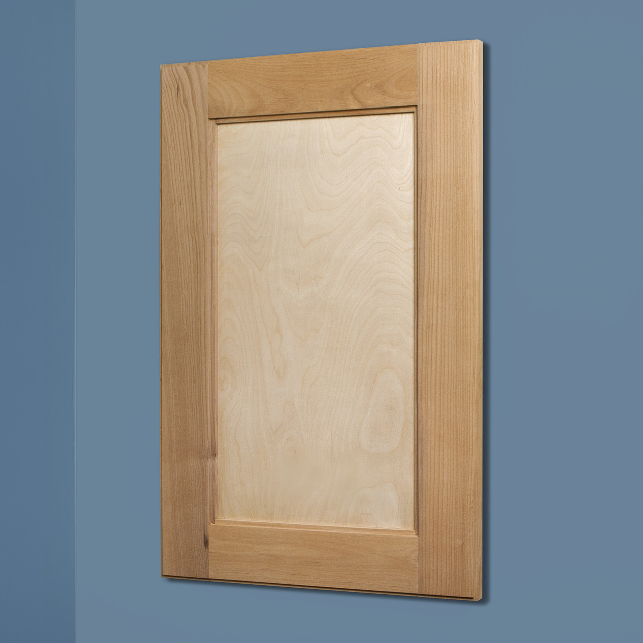 Cimmaron Raised Panel Style Frameless Recessed in wall solid wood bathroom  Medicine Storage Cabinet - 14 x 24