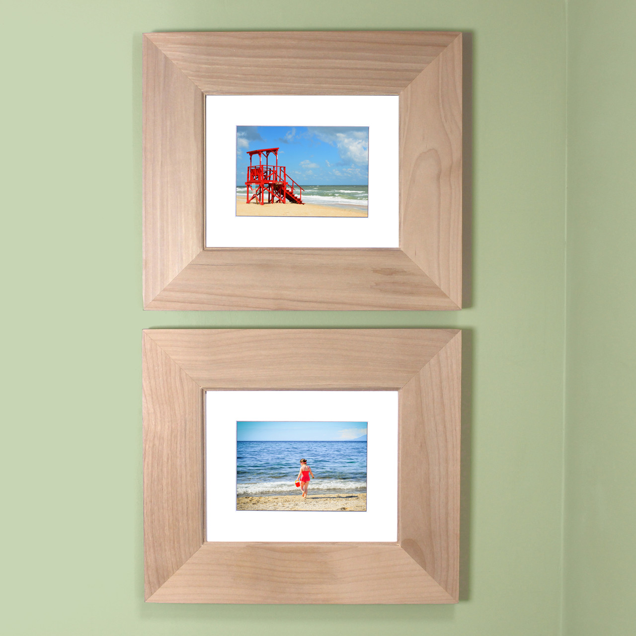 Landscape Unfinished (Flat) Recessed Picture Frame Medicine (14" W x 11" H)