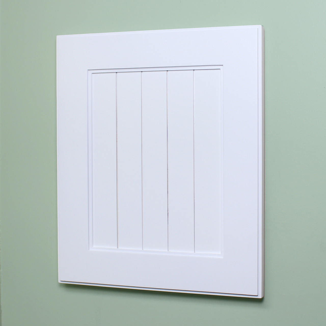 Shaker Beadboard Style Recessed Medicine Cabinet 14x18