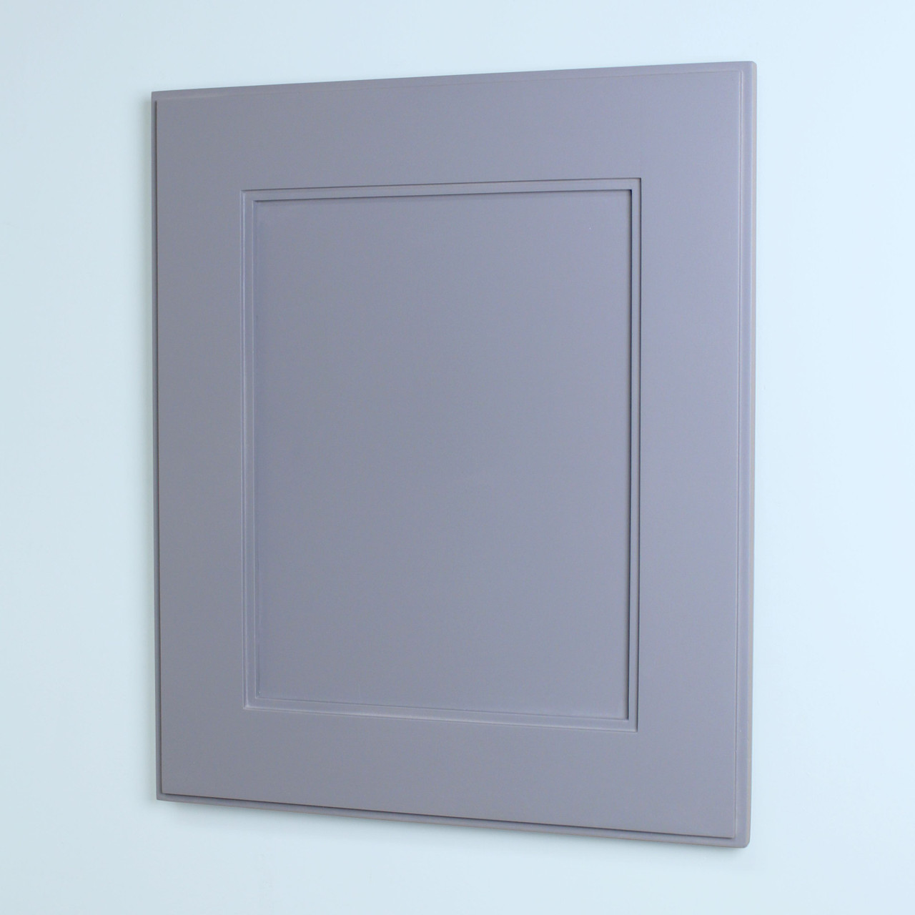 Dark Gray Shaker Style Recessed Medicine Cabinet (14x18) Recessed In-Wall Medicine  Cabinets with No Mirror