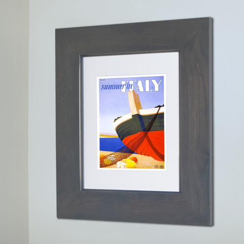 angled regular gray concealed cabinet