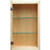 Natural interior option for recessed picture frame medicine cabinets Natural interior option for recessed picture frame medicine cabinets