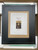 Imperfect Large Black Concealed Picture Frame Medicine Cabinet with white interior