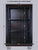 14x24 Dark Brown Recessed Aiden Wall Niche (w/ beadboard back) by Fox Hollow Furnishings