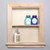 14x18 Unfinished Recessed Aiden Wall Niche (w/ plain back) by Fox Hollow Furnishings