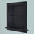 14x18 Black Recessed Aiden Wall Niche (w/ plain back) by Fox Hollow Furnishings 14x18 Black Recessed Aiden Wall Niche (w/ plain back) by Fox Hollow Furnishings