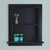 14x18 Black Recessed Aiden Wall Niche (w/ plain back) by Fox Hollow Furnishings 14x18 Black Recessed Aiden Wall Niche (w/ plain back) by Fox Hollow Furnishings