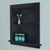 14x18 Black Recessed Aiden Wall Niche (w/ plain back) by Fox Hollow Furnishings 14x18 Black Recessed Aiden Wall Niche (w/ plain back) by Fox Hollow Furnishings