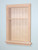 14x24 Unfinished Recessed Aiden Wall Niche (w/ beadboard back and one shelf) by Fox Hollow Furnishings