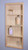 14x36 Unfinished Recessed Sloane Wall Niche (w/ beadboard back and three shelves) by Fox Hollow Furnishings