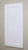 14x36 White Shaker Style Recessed Medicine Cabinet with no mirror
