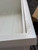 IMPERFECT XL/14x24 White Recessed Sloane Wall Niche with beadboard back and 1 shelf 