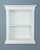 14x18 White Elliot Craftsman Recessed Wall Niche (w/ plain back) by Fox Hollow Furnishings