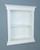 14x18 White Elliot Craftsman Recessed Wall Niche (w/ plain back) by Fox Hollow Furnishings