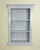 14x24 Light Gray Elliot Craftsman Recessed Wall Niche (w/ beadboard back) by Fox Hollow Furnishings