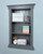 14x24 Dark Gray Elliot Craftsman Recessed Wall Niche (w/ beadboard back) by Fox Hollow Furnishings