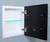 11x14 Portrait Shaker Black Mirrored Medicine Cabinet by Fox Hollow Furnishings