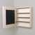 Shaker Unfinished Wall Mount Mirrored Medicine Cabinet 