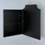 16x20 Andrea Deco Metal Framed Rounded Rectangle Recessed Bathroom Medicine Cabinet with Beveled Mirror, fits 14x18 In-Wall Opening, Black