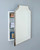 16x20 Andrea Deco Metal Framed Recessed Bathroom Medicine Cabinet with Beveled Mirror, fits 14x18 In-Wall Opening, Chrome