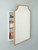 16x20 Andrea Deco Metal Framed Recessed Bathroom Medicine Cabinet with Beveled Mirror, fits 14x18 In-Wall Opening, Gold