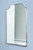 16x26 Andrea Deco Metal Framed Recessed Bathroom Medicine Cabinet with Beveled Mirror, fits 14x24 In-Wall Opening, Chrome