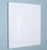 11x14 Compact "Portrait" White Flat Panel Medicine Cabinet with no mirror