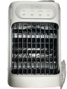Portable USB Desktop Evaporative Air Cooler Fan – 4-Speed 10W White