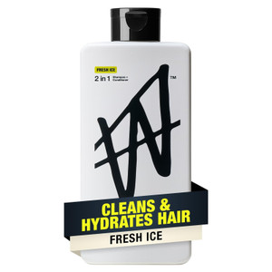 W by Jake Paul Men's 2-in-1 Shampoo + Conditioner 16oz – Fresh Ice Scent