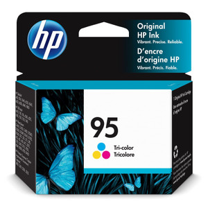 HP 95 Tri-Color Ink Cartridge C8766WN – 330-Page Yield, Genuine OEM