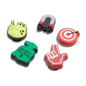 Crocs Jibbitz 5-Pack Trendy Shoe Charms for Clogs, Sandals & Slides