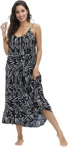 Buenos Ninos Women's Floral V-Neck Boho Maxi Dress with Pockets – 2XL