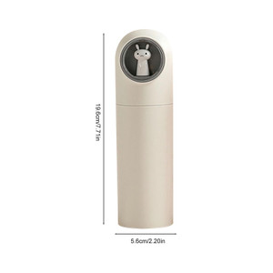 Portable Travel Toothbrush Case & Mouthwash Cup Breathable Storage Holder
