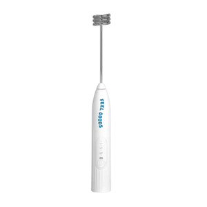 Feel Goods USB Rechargeable Electric Whisk – Lightweight & Quiet, 8000 RPM