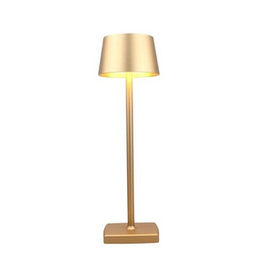 Amhshkou Gold Rechargeable Cordless Table Lamp – Dimmable LED 14 Inch