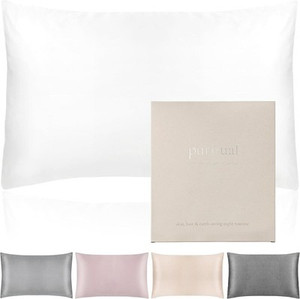 Puritual Queen Collagen Pillowcase – Cooling & Hydrating for Skin and Hair