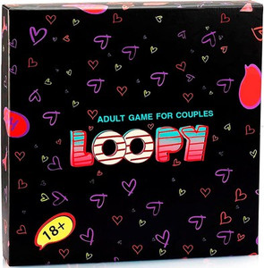 Loopy Couples Game – 150-Card Date Night Game with Satin Blindfold
