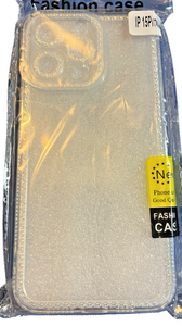 Gunprio iPhone 15 Pro Max Glitter Case – White Silver Sparkle TPU Cover